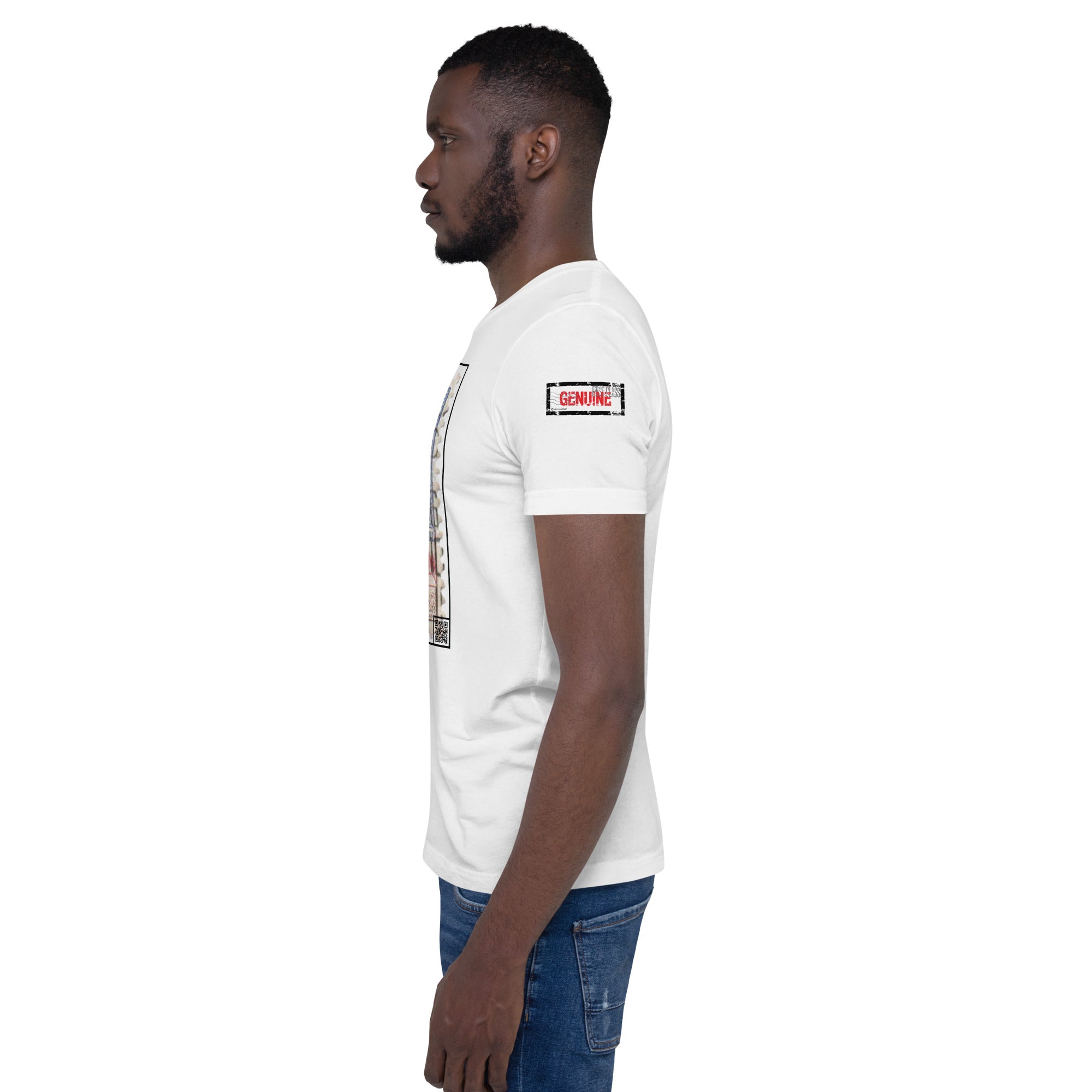 French COQ DECARIS 25c 1960s Stamp Tshirt