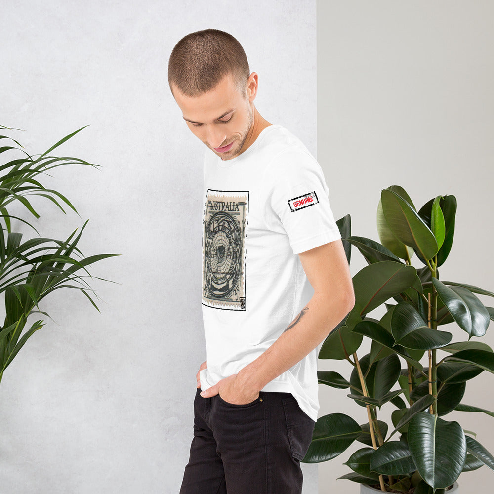 Australian Antarctic Expedition 1950s Stamp T-shirt